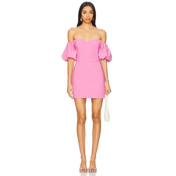 Elliatt Gia Mini Dress Sugarpink Size S - Picture 1 of 6